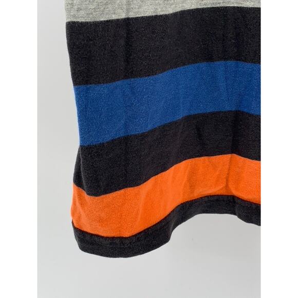 WESC Men's Black-Multi Striped Scoop-Neck Pocket Cotton Casual Tank SZ M - Picture 7 of 11